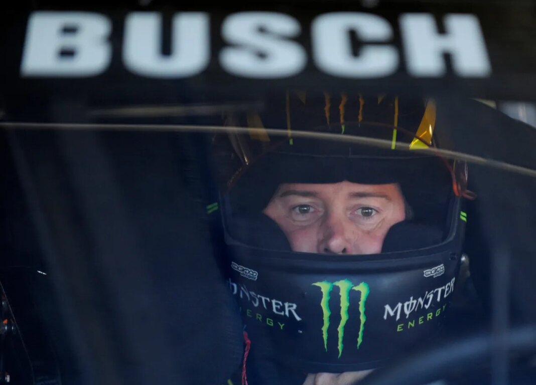 2-time NASCAR champion Kyle Busch receives tributes before and during the Indianapolis 500