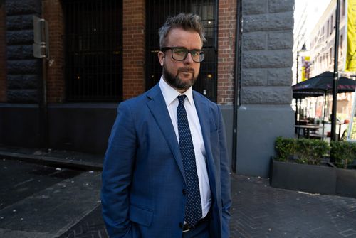 ABC News Director, Justin Stevens, in Sydney. 29th July 2022 Photo: Janie Barrett