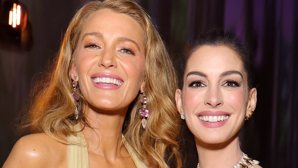 Anne Hathaway torched by fans over photo with Blake Lively at Met Gala