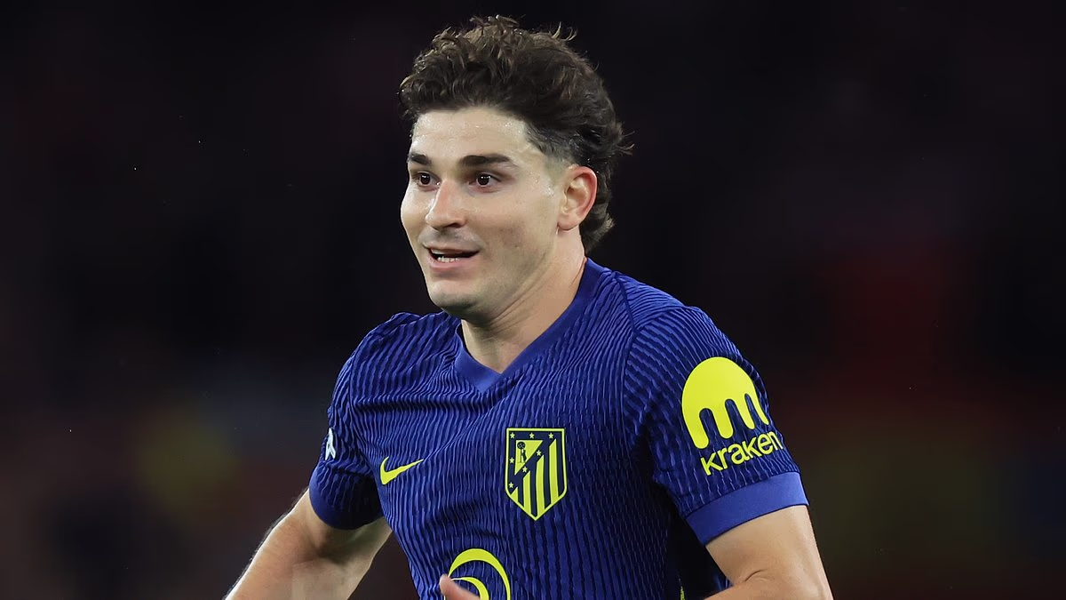 Atletico Madrid brutally mock Barcelona over pursuit of Julian Alvarez as public spat escalates: Angry Spanish club attack LaLiga giants in series of bizarre social media posts