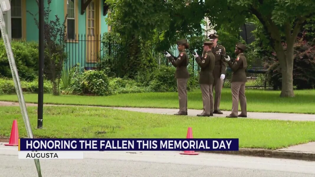 Augusta honors fallen service members during Memorial Day ceremony