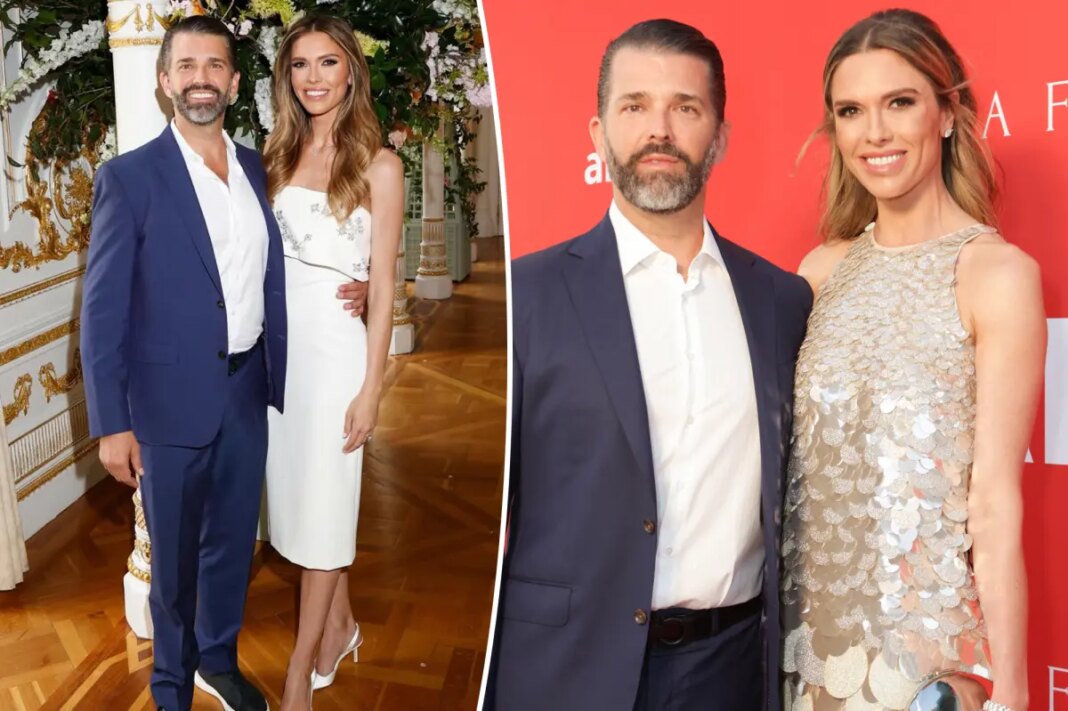 Bettina Anderson shares glimpse of her and Donald Trump Jr’s weddings rings after officially tying the knot