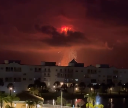 Blue Origin rocket explodes on launchpad in Florida