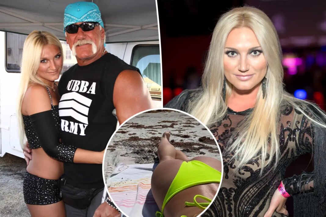 Brooke Hogan claps back after ‘trolls’ claim she mourned late dad Hulk Hogan with a ‘thirst trap’
