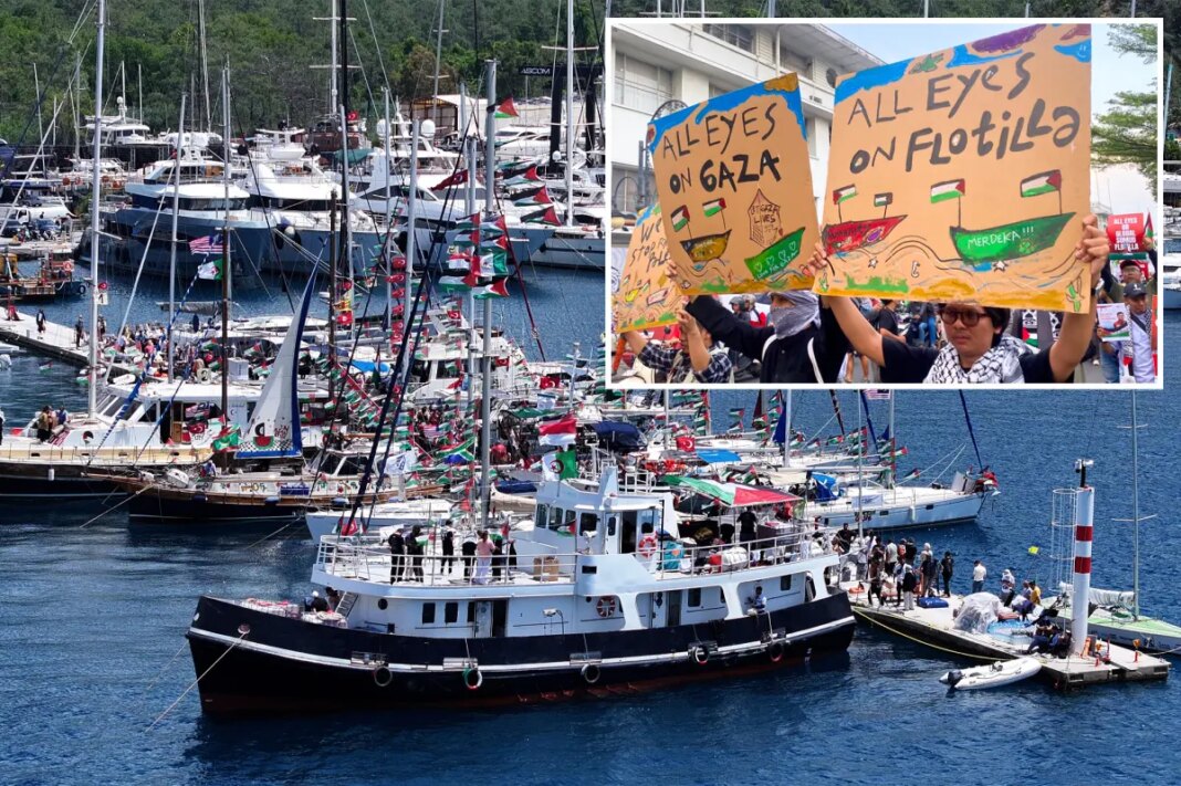 California activists part of flotilla deported for trying to enter Gaza