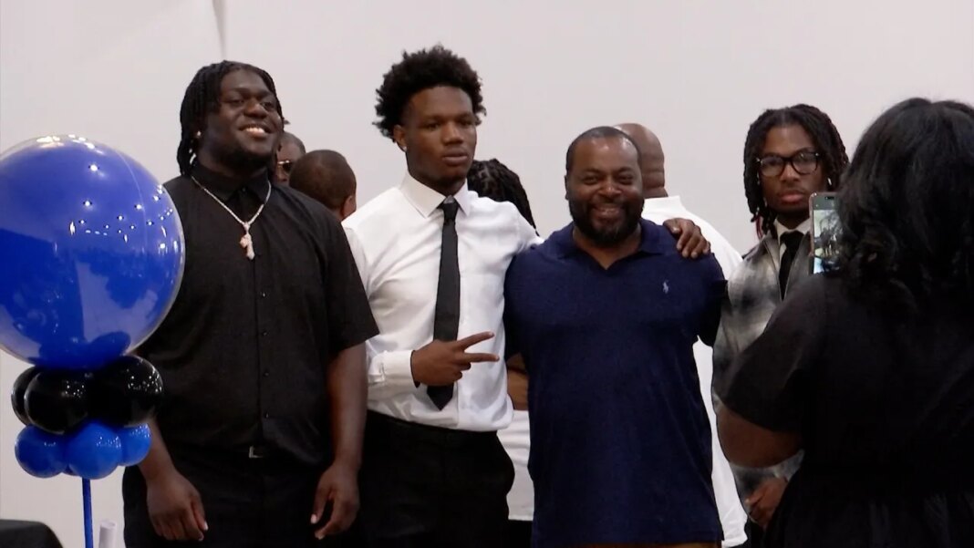 Calvary Day football stars return to the Hostess City