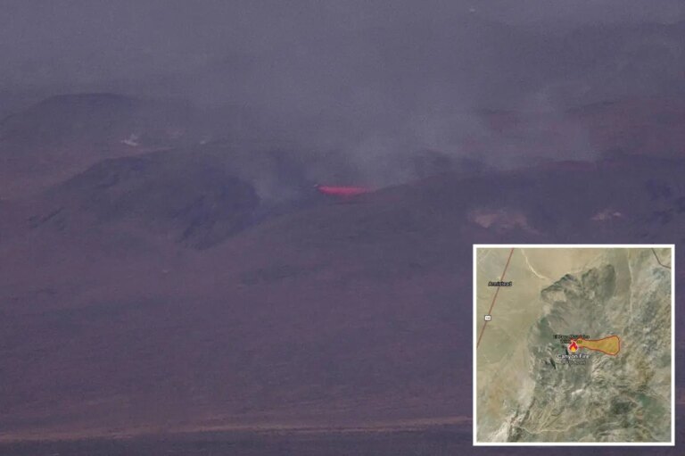 Canyon Fire Rapidly Expands to 2,000 Acres Near Ridgecrest