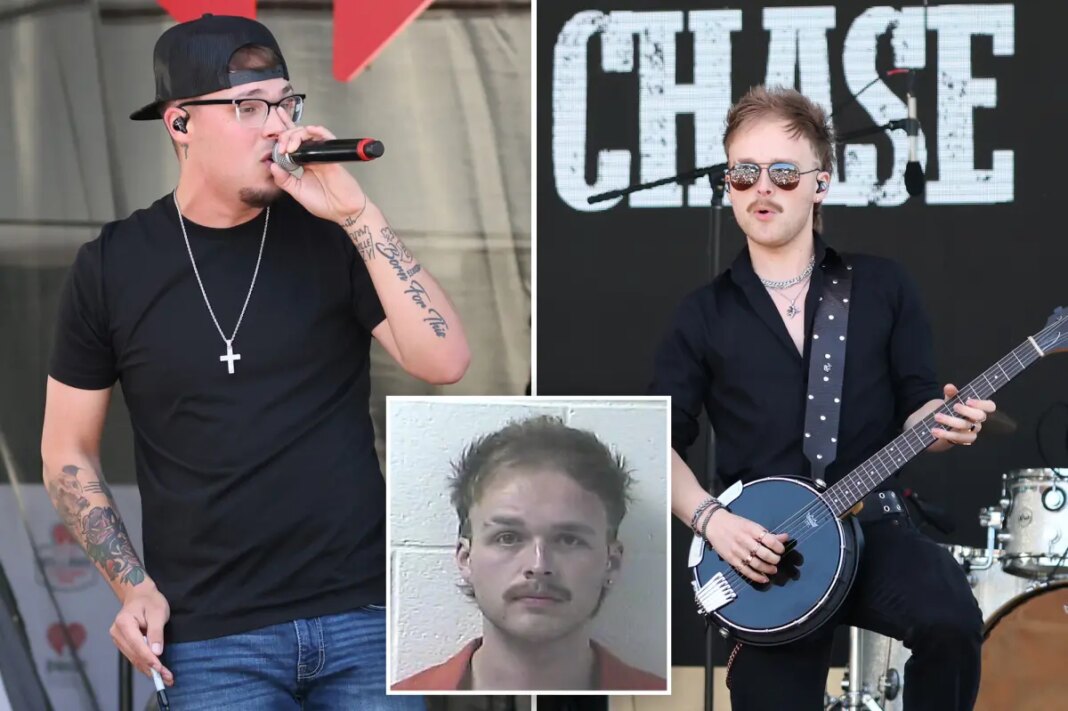 Chase Matthew's bassist Carsen Richards charged with child sex crimes after being arrested at Kentucky festival