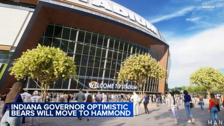 Indiana Governor Mike Braun Expresses Hope for Chicago Bears’ Potential Move to Hammond