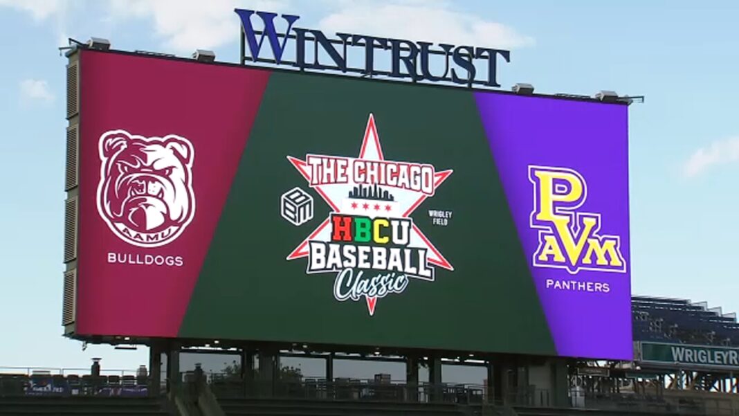 Chicago HBCU Baseball Classic: Prairie View A&M Panthers, Alabama A&M Bulldogs face off in inaugural game at Wrigley Field