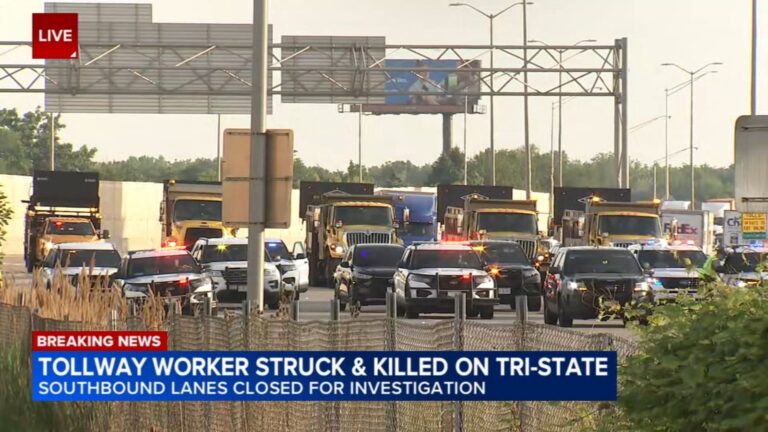 Tragic Incident on I-294: Tollway Worker Fatality and Two Injured as Golf Rd Reopens