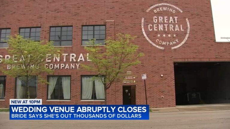 Chicago Couple Fights for Wedding Venue Refund After Sudden Closure of Great Central Brewing Company