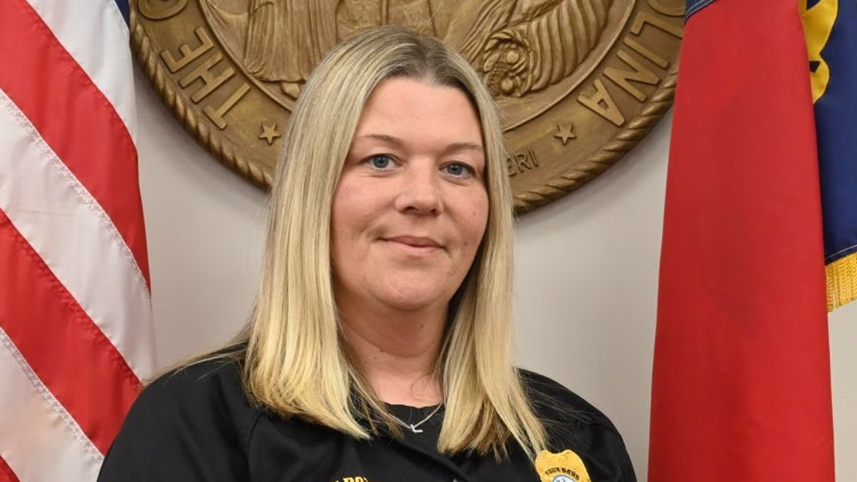 Chilling actions of small town cop at teen's funeral revealed