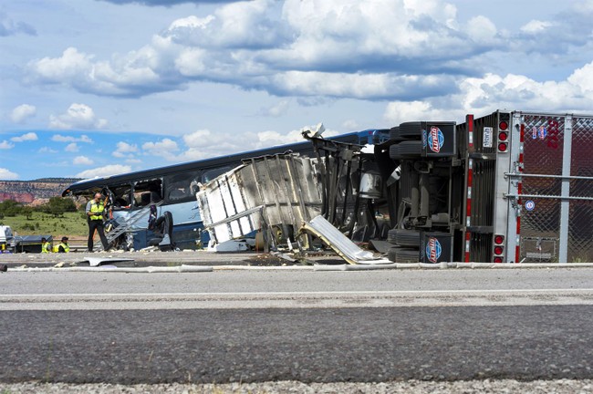DHS Confirms Illegal Immigrant Trucker in Another Deadly California Crash Entered U.S. Under Biden