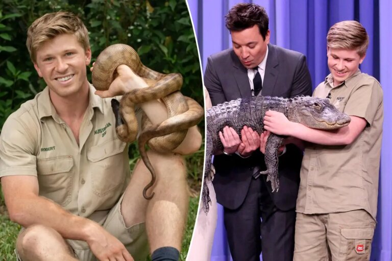 Dancing with the Stars’ Champion Robert Irwin Experiences Intense Encounter with 14-Foot Crocodile Named After Jimmy Fallon
