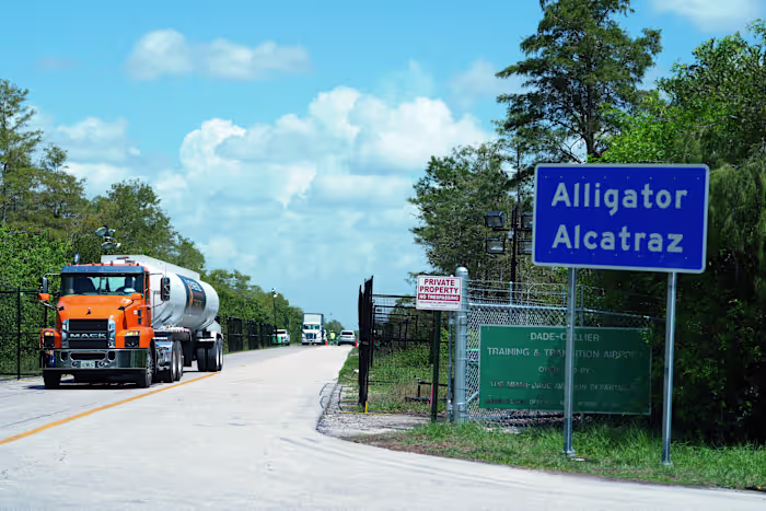 DeSantis says 'Alligator Alcatraz' immigration detention center always was meant to be temporary
