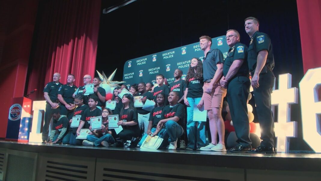 Decatur students mark major milestone with DARE program graduation