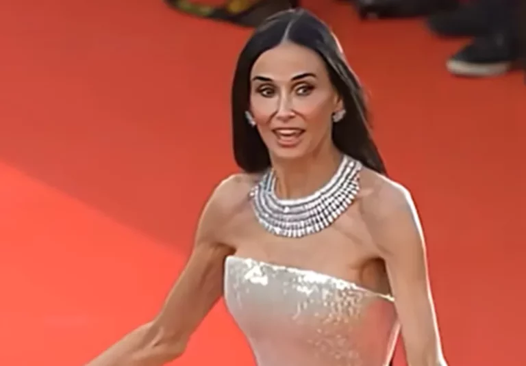 Demi Moore Displays Notable Emotional Stress During Cannes Photo Call, Experts Observe