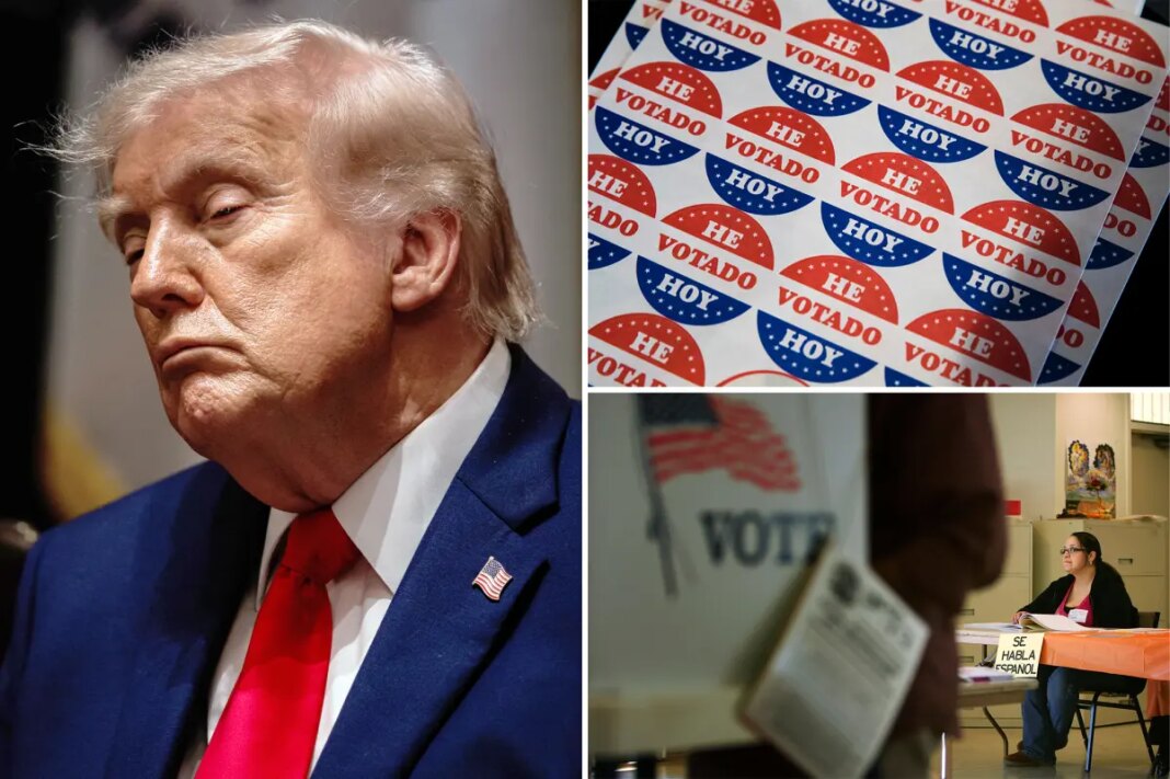 Democrats failing to win over Latino voters souring on Trump: poll 
