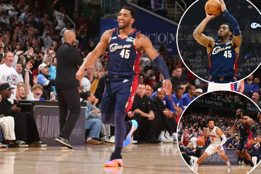 Donovan Mitchell goes off for 43 as Cavaliers win Game 4 over Pistons