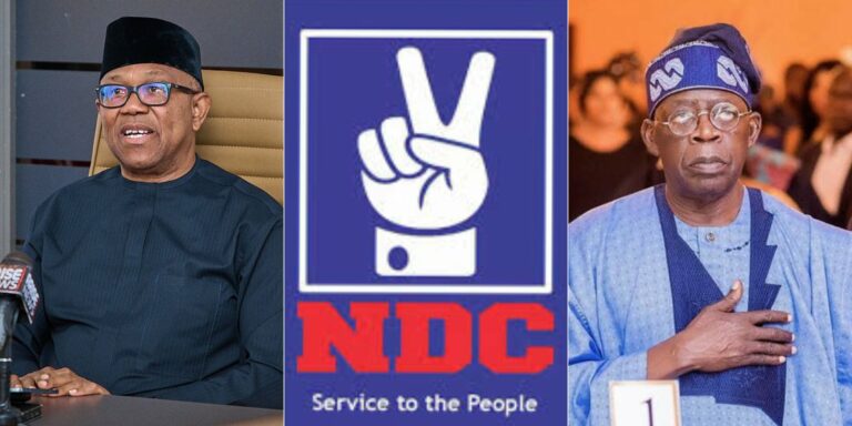 Peter Obi Urges Tinubu Government to Let NDC Develop Without Interference