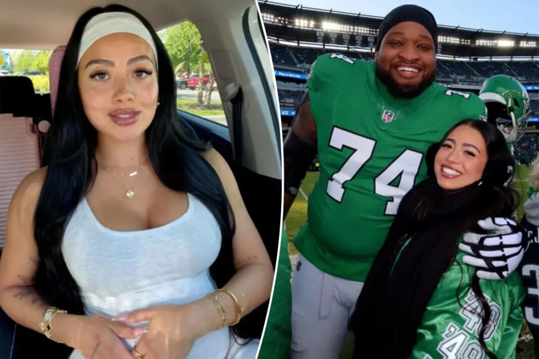 Eagles' Super Bowl winner kicked me out while I'm 8 months pregnant: ex-girlfriend