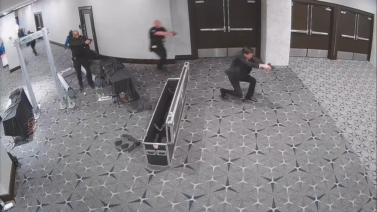 Eerie new footage shows WHCD gunman casing hotel