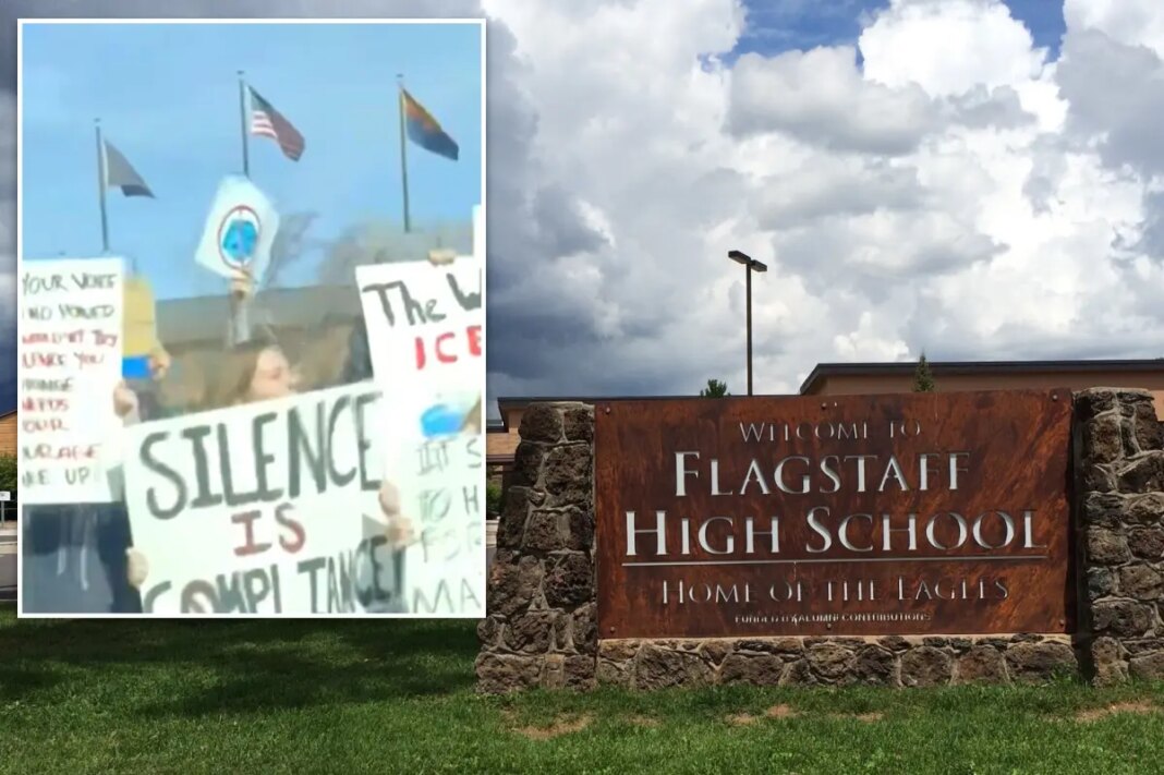Exclusive | Arizona school district accused of letting kids cut class for anti-ICE protest -