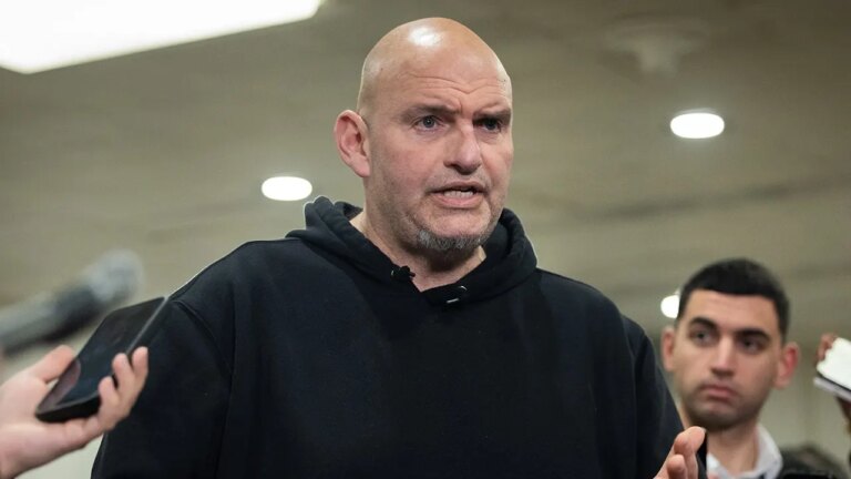 Fetterman Criticizes NYC Demonstrators, Challenges His Own Democratic Party