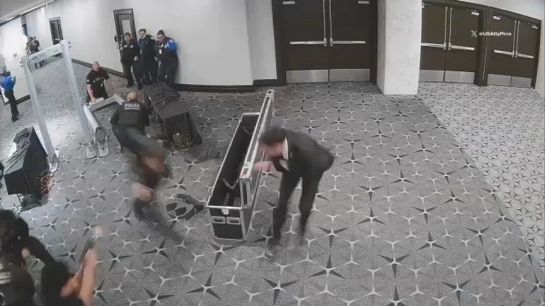 Footage shows White House correspondents' dinner suspect 'casing' hotel, US attorney says