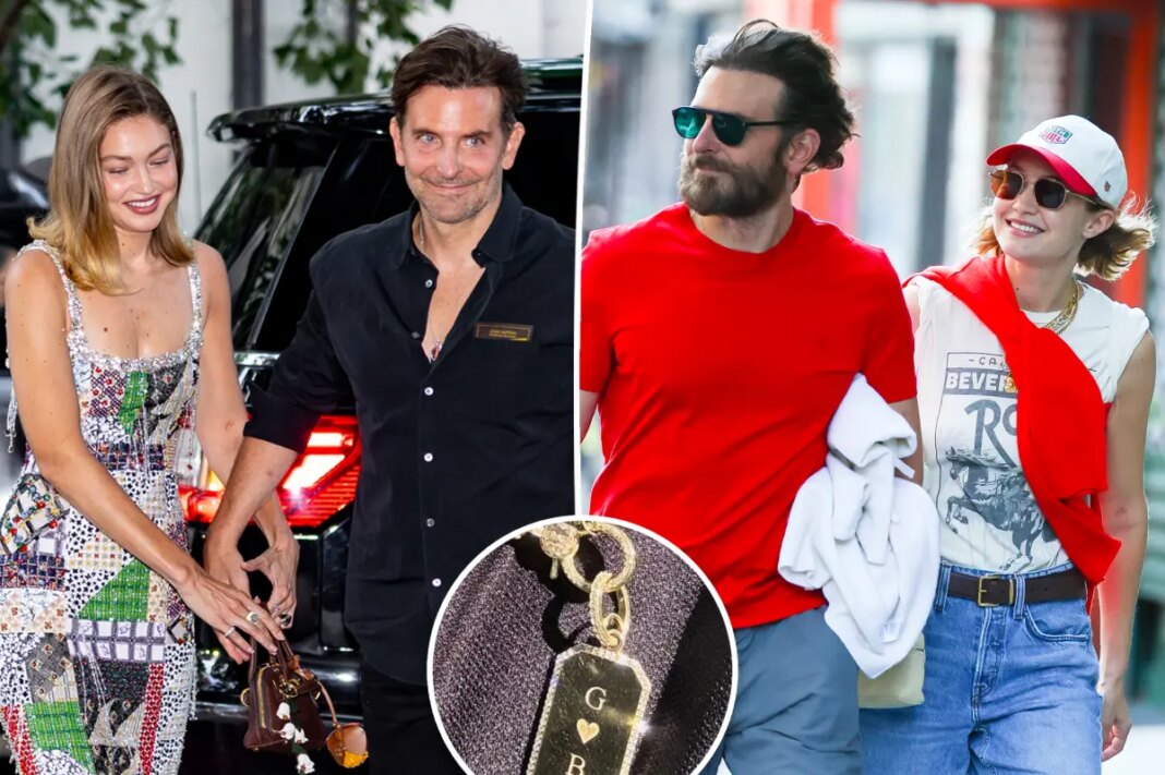 Gigi Hadid wears necklace with nod to boyfriend Bradley Cooper