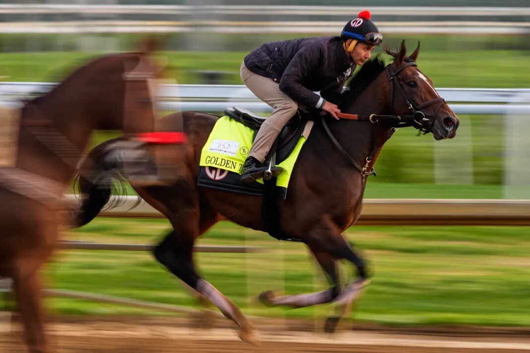Golden Tempo takes the Kentucky Derby as Cherie DeVaux becomes the 1st woman to train its winner