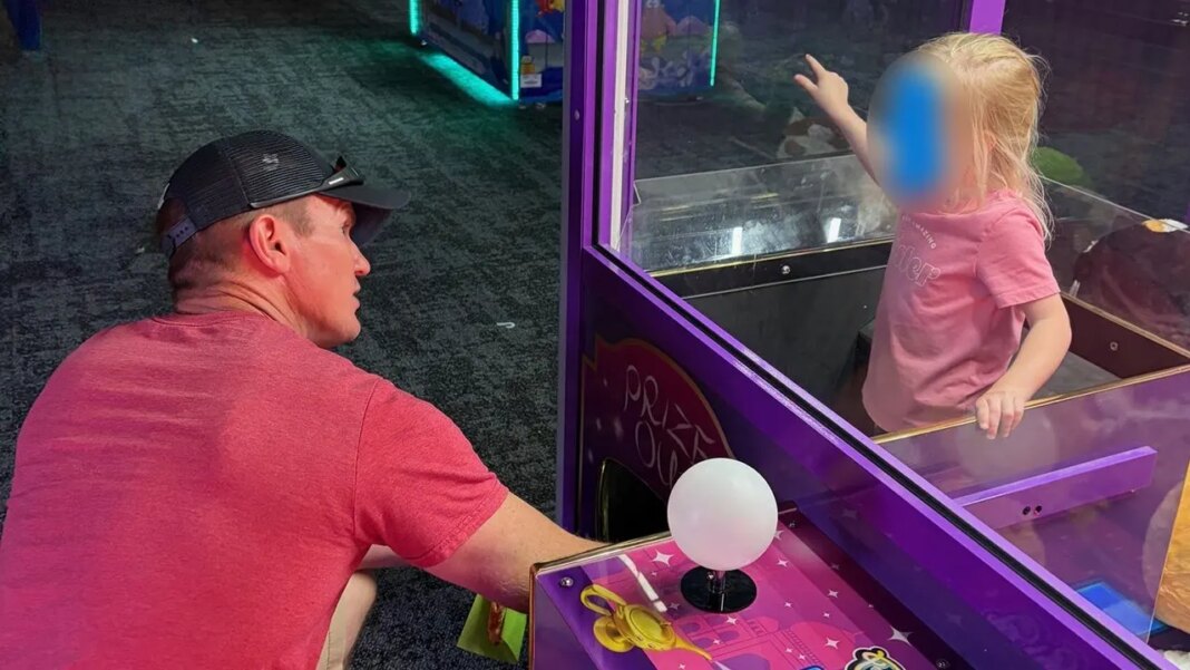 Hero police officer defeats claw machine and rescues trapped child on family bowling night: 'Nerves of steel'