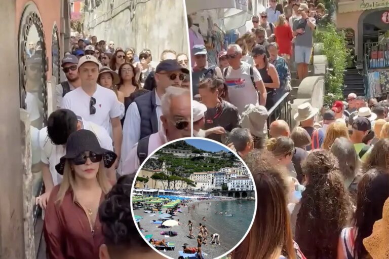 Inundation of Tourists Leaves Italian Villagers Confined Indoors