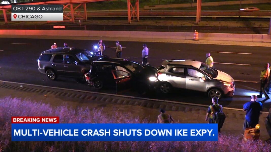 I 290 Chicago shooting: I-290 traffic impacted by Eisenhower Expressway shooting near California, fatal car crash at Ashland