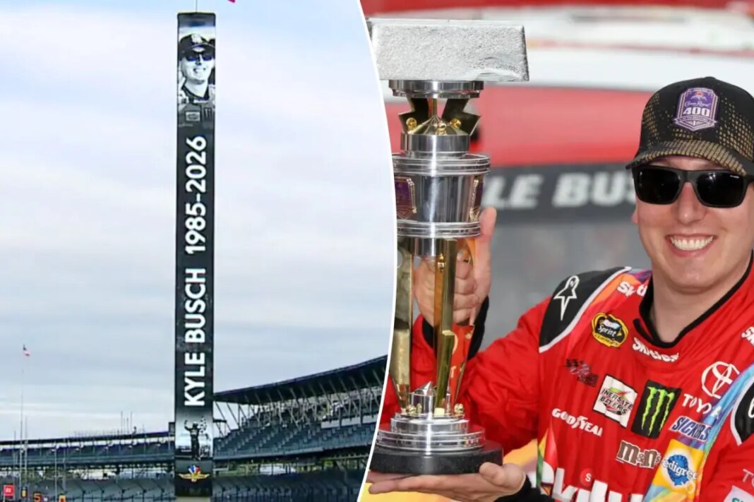 Indianapolis Motor Speedway honors NASCAR icon Kyle Busch after death