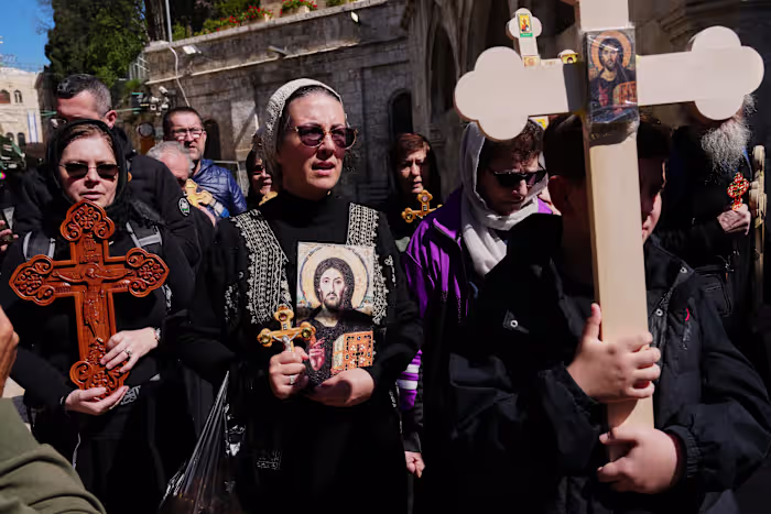 Israeli police arrest a man suspected of attacking a nun near Jerusalem’s Old City