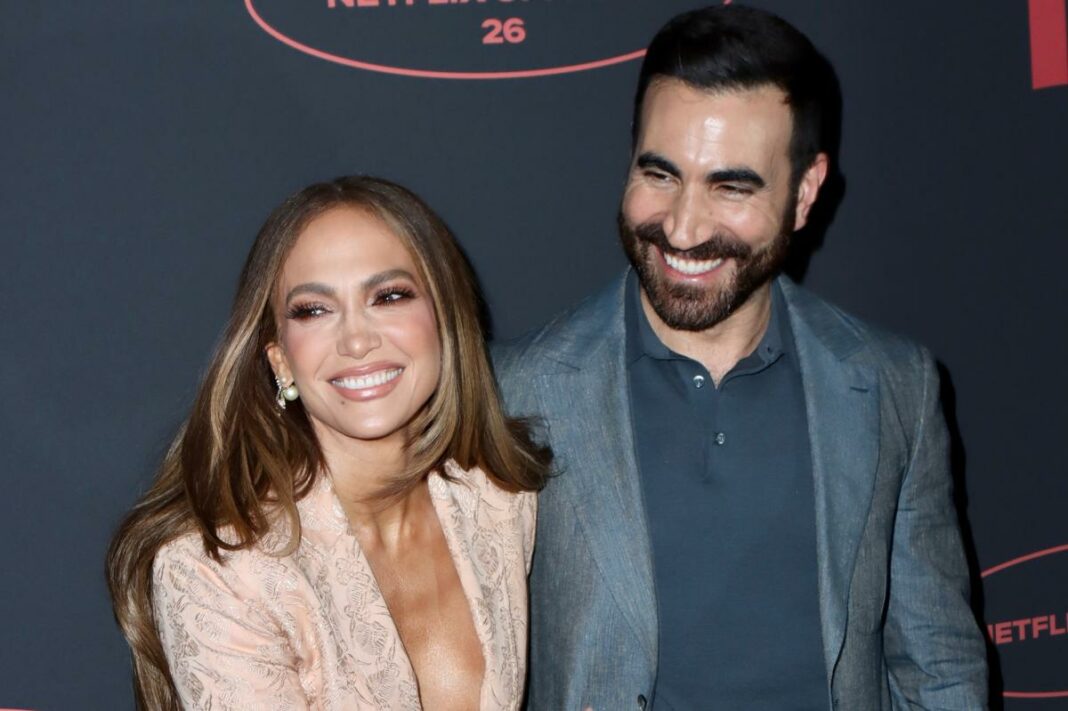 Jennifer Lopez boasts about ‘great chemistry’ with ‘Office Romance’ co-star Brett Goldstein as they look smitten on red carpet