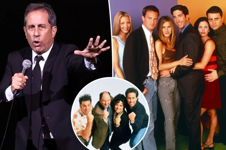Jerry Seinfeld Accuses ‘Friends’ of Borrowing from ‘Seinfeld’: A Comedic Feud Unveiled