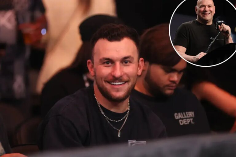 Johnny Manziel Takes on Bob Menery in Epic UFC Apex Boxing Showdown