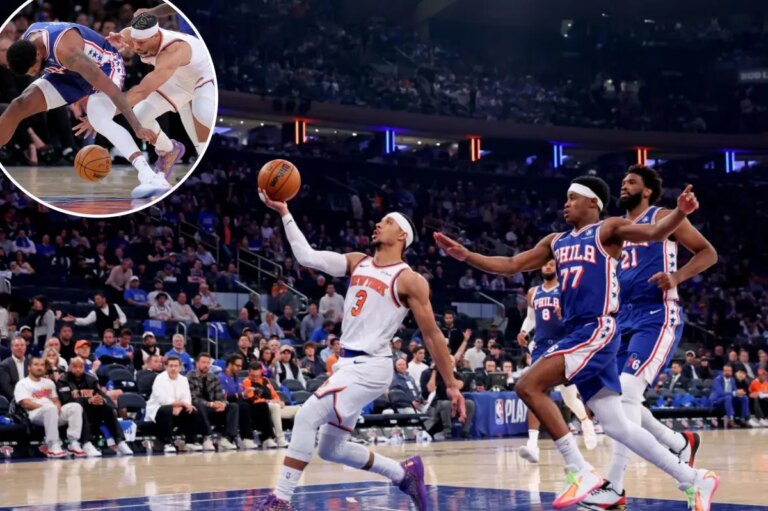 Josh Hart Shines in Knicks’ Dominant Game 1 Victory Over 76ers