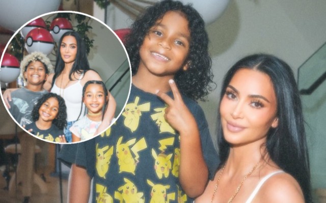 KIM KARDASHIAN SHARES PHOTOS FROM PSALM WEST’S POKÉMON-THEMED 7TH BIRTHDAY PARTY