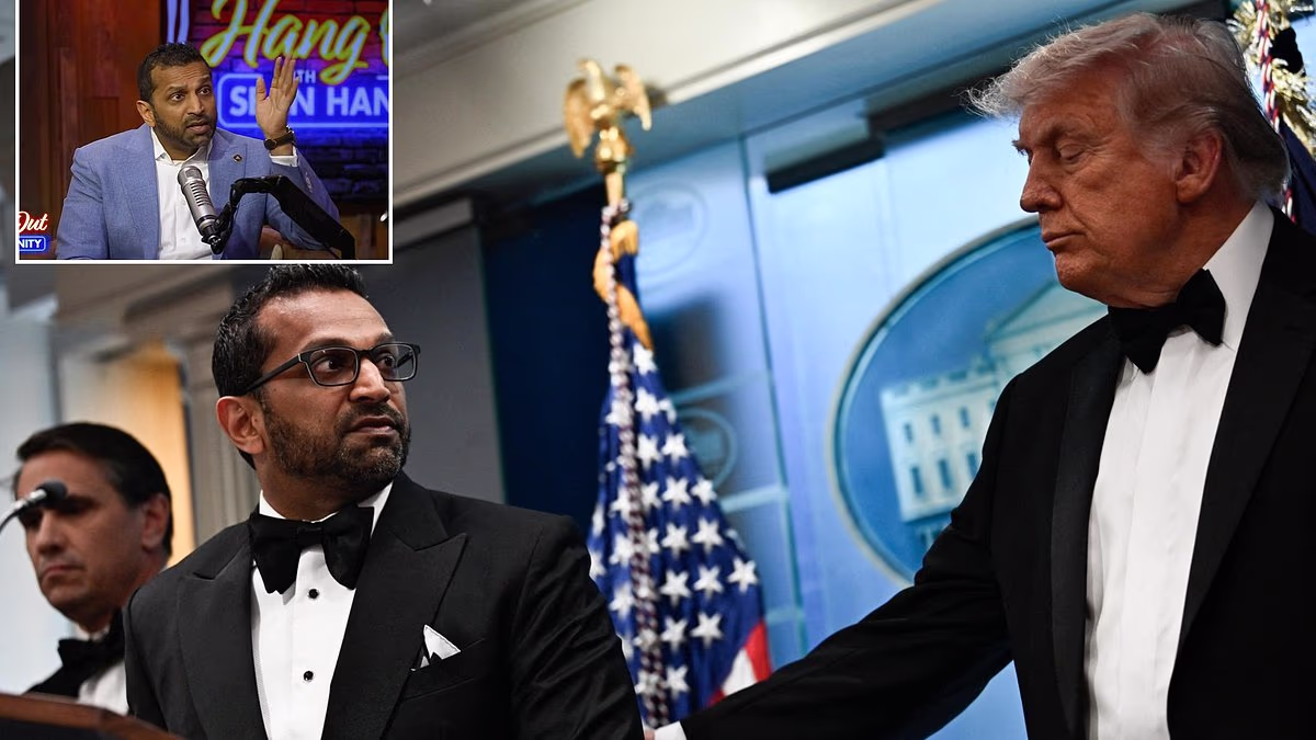 Kash Patel: FBI's secrets hidden in 'burn bag' room