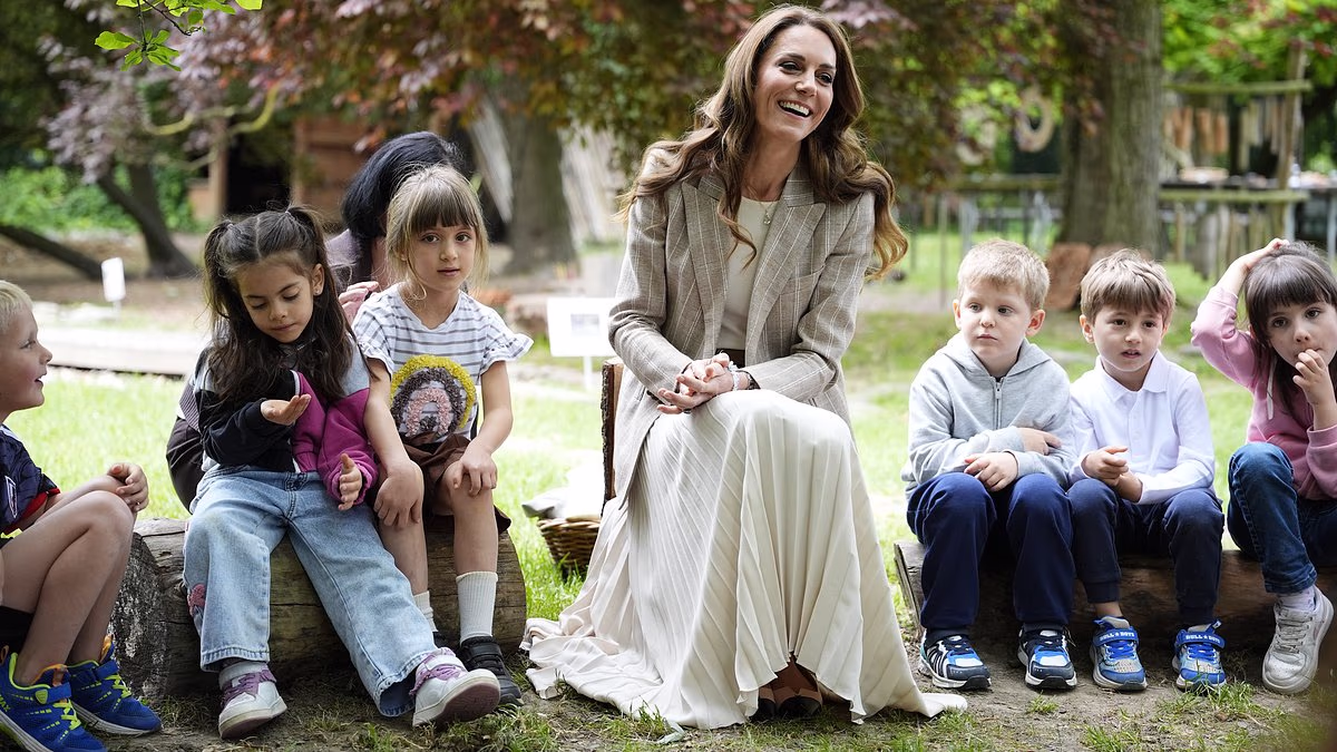 Kate goes back to nature as she enjoys great outdoors in Italy