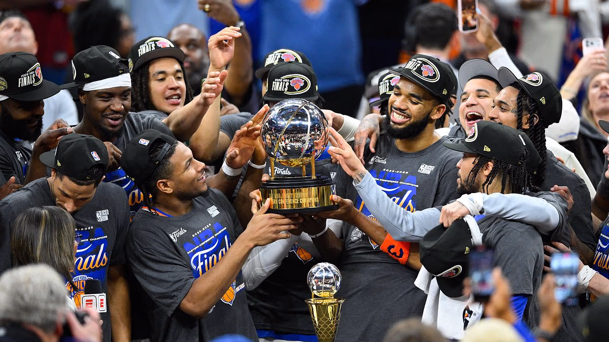 Knicks sweep Cleveland Cavaliers to reach first NBA Finals in 27 YEARS