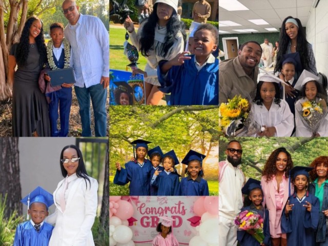 LITTLE GRADUATES: KANDI BURRUSS, ERICA MENA, EVA MARCILLE AND MORE CELEBRATE THEIR KIDS’ GRADUATIONS