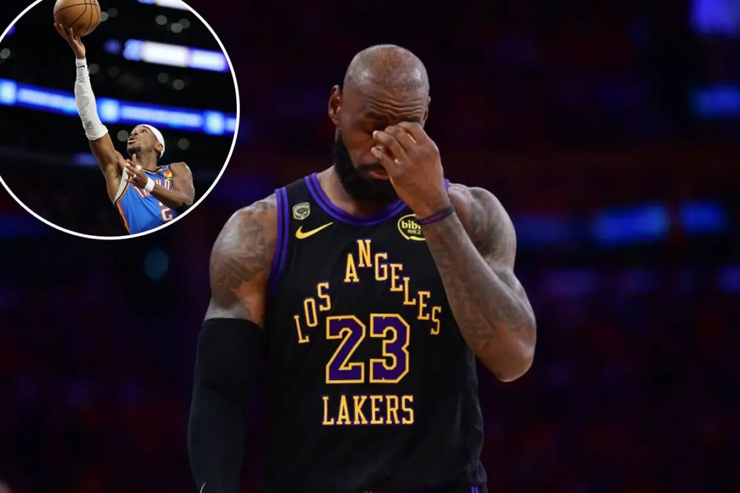 Lakers eliminated by Thunder after crushing Game 4 loss
