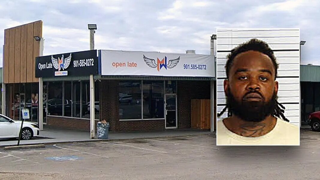Man accused of biting infant during erratic dash through businesses before restaurant arrest