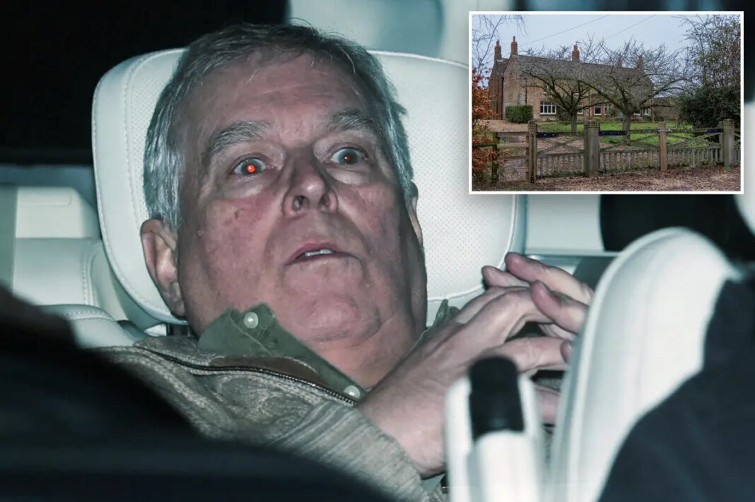 Man charged with harassing former Prince Andrew near his home