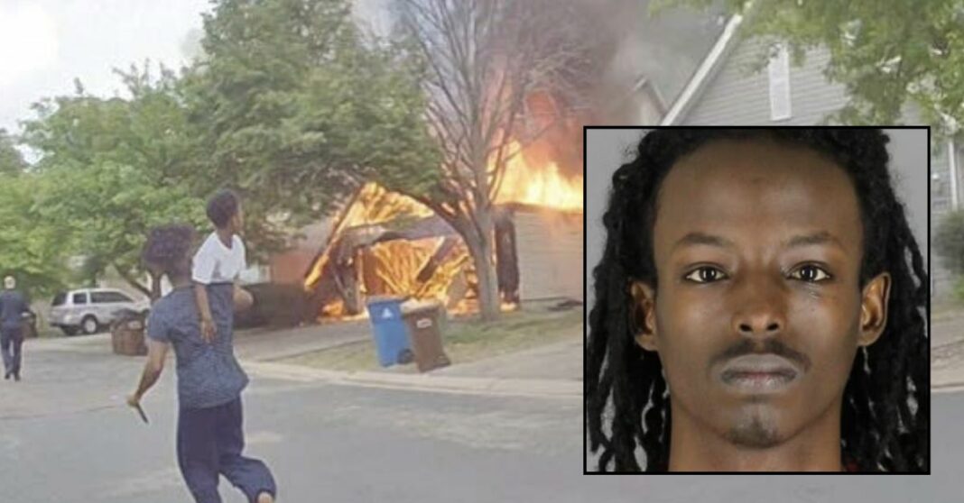 Man set house fire while ex's new man, 4 kids were inside
